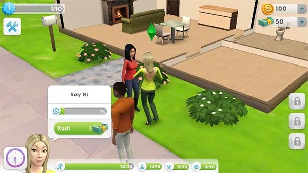 The Sims Mobile Mod APK (Unlimited Money) Screenshot