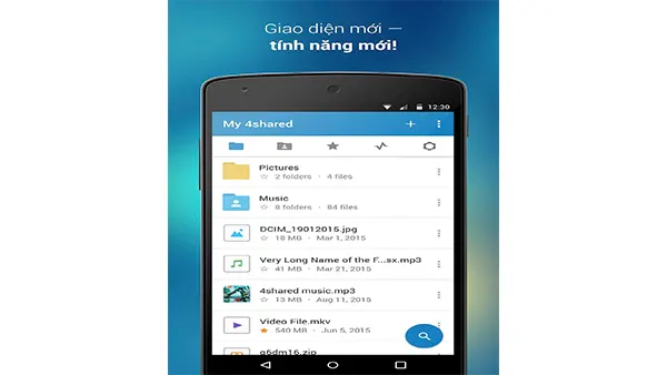 4shared APK Screenshot