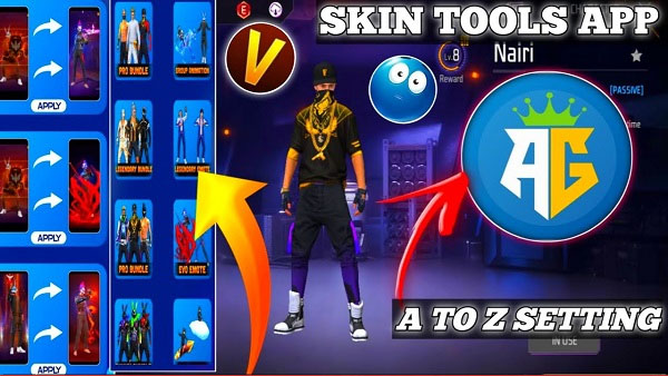 AG Skin Tool APK Screenshot