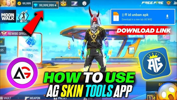 AG Skin Tool APK Screenshot