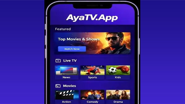 Aya TV Mod APK Screenshot