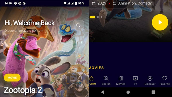 Cinema HD APK Screenshot