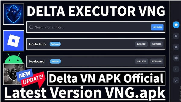 Delta X VNG APK (Roblox) Screenshot