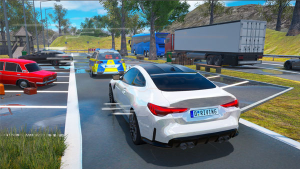 Driving School Simulator Mod APK (Unlimited money) Screenshot