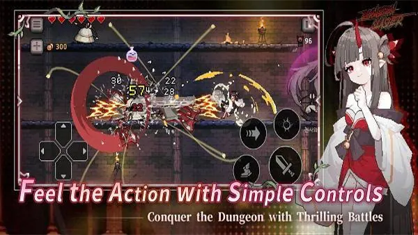 Dungeon Slasher Mod APK (Damage, God Mode) Screenshot