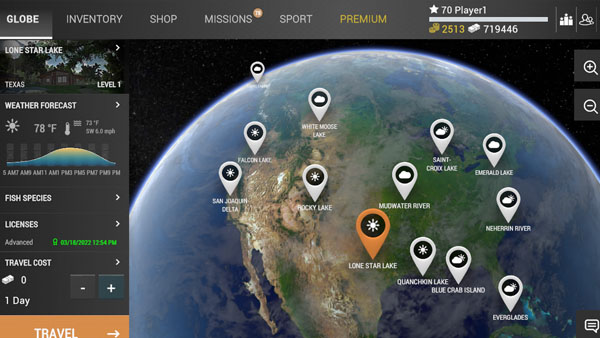 Fishing Planet Mod APK (Unlimited Money) Screenshot