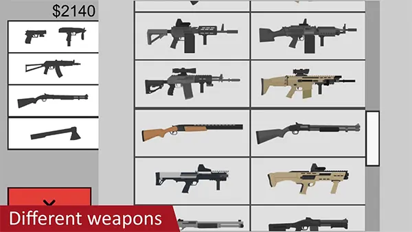 Flat Zombies Mod APK (Unlimited Money, Ammo) Screenshot
