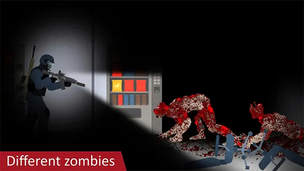 Flat Zombies Mod APK (Unlimited Money, Ammo) Screenshot