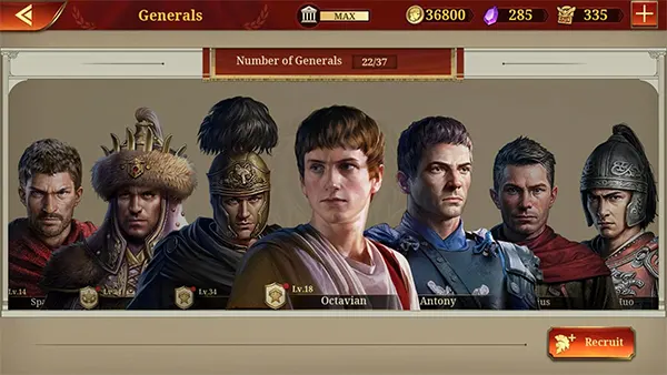 Great Conqueror Rome Mod APK (Unlimited Money) Screenshot