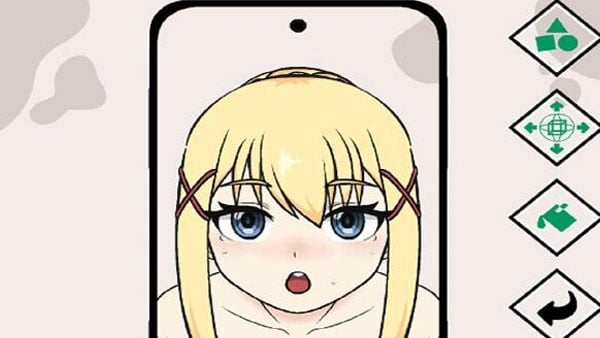 Happy Girl On Mirror APK Screenshot