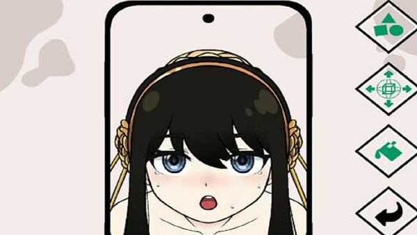 Happy Girl On Mirror APK Screenshot