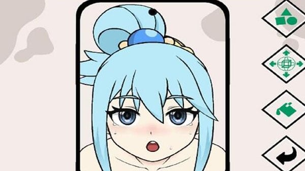 Happy Girl On Mirror APK Screenshot