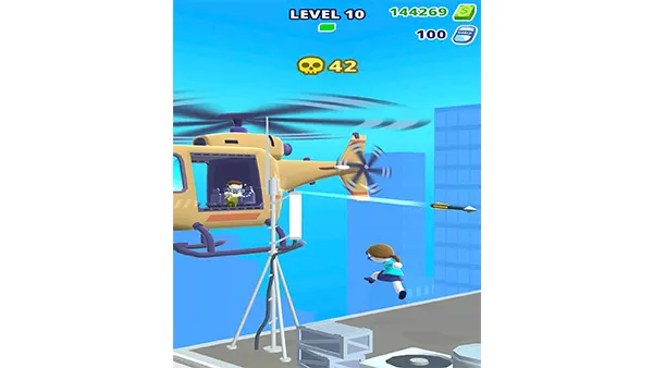 Helicopter Escape 3D Mod APK (Unlimited Money) Screenshot