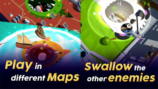 Hole.io Mod APK Screenshot