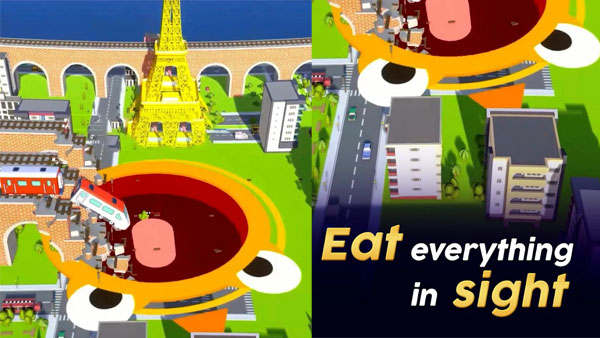Hole.io Mod APK Screenshot