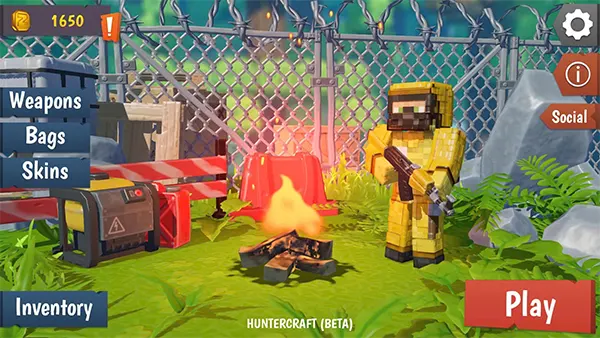 Huntercraft Mod APK (Unlimited Money) Screenshot