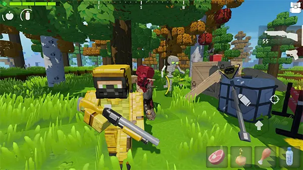 Huntercraft Mod APK (Unlimited Money) Screenshot