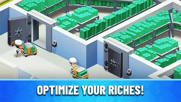 Idle Bank Tycoon Mod APK (Unlimited Money) Screenshot