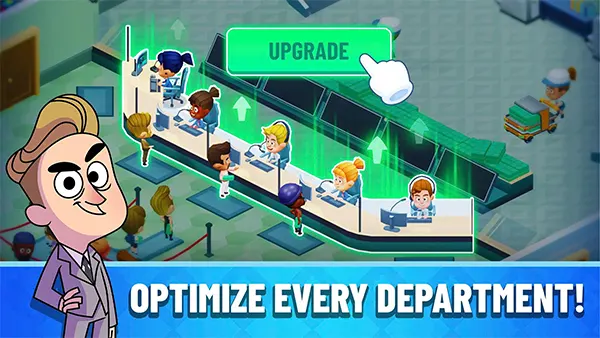 Idle Bank Tycoon Mod APK (Unlimited Money) Screenshot
