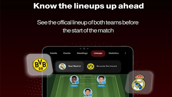 Koora Live Mod APK (Live Score) Screenshot