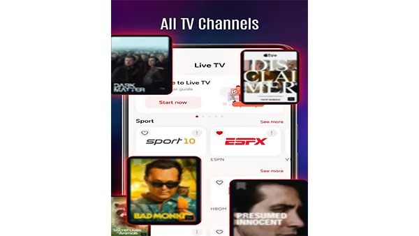 Live TV APK Screenshot