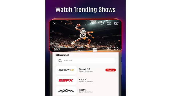 Live TV APK Screenshot