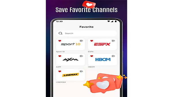 Live TV APK Screenshot