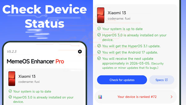 MemeOS Enhancer Pro APK Screenshot