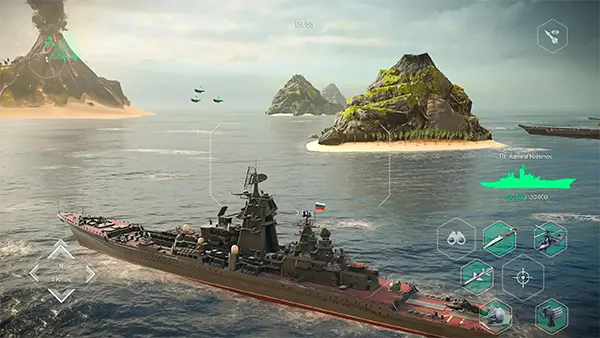 Modern Warships Mod APK (Damage, Defense, Ammo) Screenshot