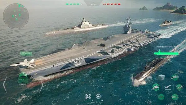 Modern Warships Mod APK (Damage, Defense, Ammo) Screenshot