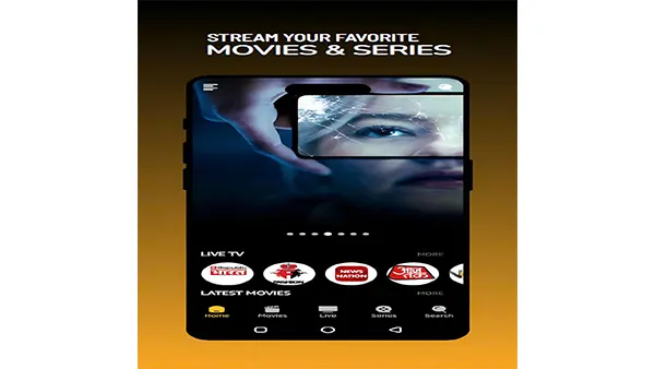 Picasso Mod APK (Live TV, Movie & Show) Screenshot