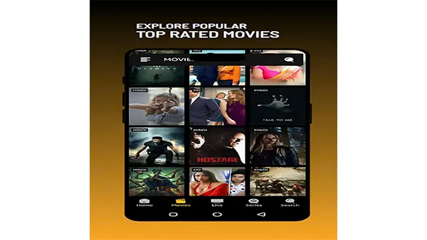 Picasso Mod APK (Live TV, Movie & Show) Screenshot