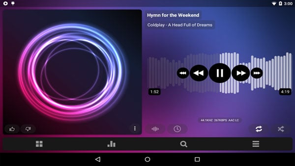 Poweramp Mod APK (Premium Unlocked) Screenshot