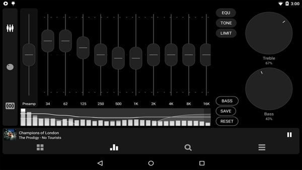 Poweramp Mod APK (Premium Unlocked) Screenshot