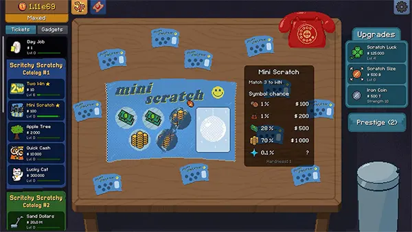 Scritchy Scratchy APK (MOD, Unlocked All Levels) Screenshot