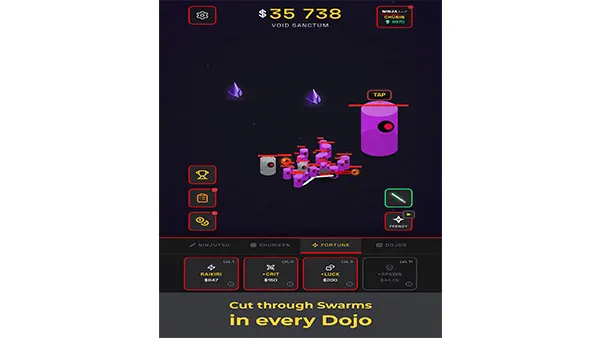 Shinobi Idle Arena Mod APK (Free Shopping) Screenshot