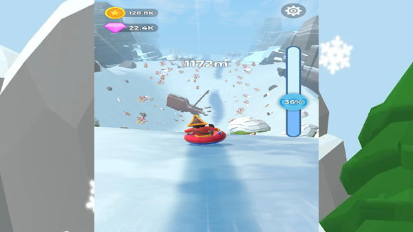 Sled Surfers APK (MOD, Free Shopping) Screenshot