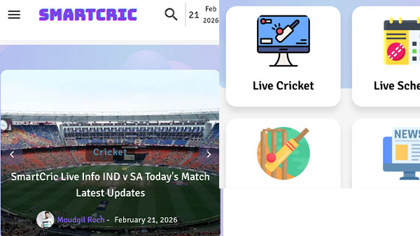 Smartcric APK (Live Cricket) Screenshot