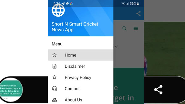 Smartcric APK (Live Cricket) Screenshot