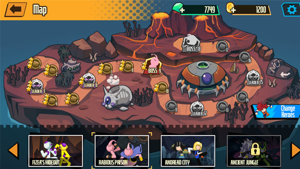 Stickman Dragon Fight Mod APK (Unlimited Money) Screenshot