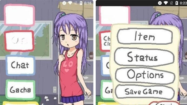 Summer 7 Day With Shy Girl APK Screenshot