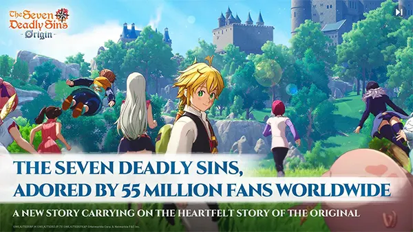 The Seven Deadly Sins Origin APK Screenshot