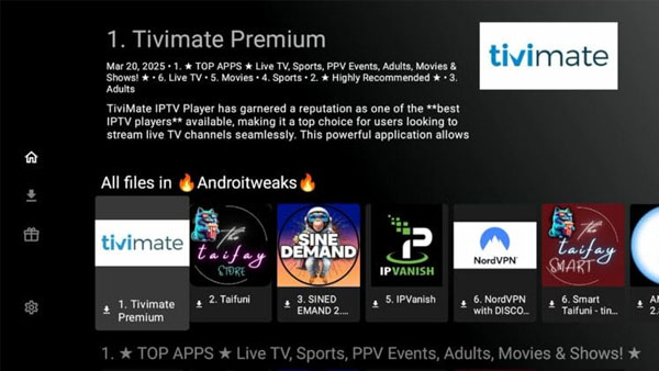 Unlinked APK Screenshot
