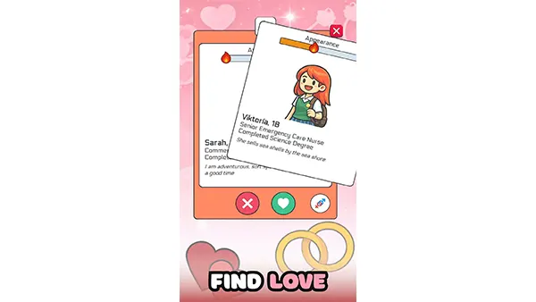 Another Life Mod APK (Menu, No Ads, Unlimited Money, Life Points) Screenshot