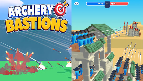 Archery Bastions: Castle War Mod APK (Unlimited Money) Screenshot