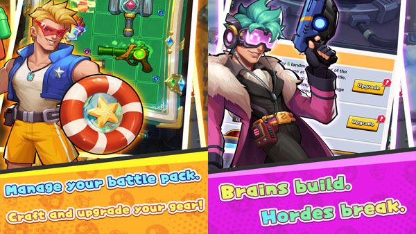 Backpack Defense Mod APK (Menu, Dumb Enemy, Speed) Screenshot