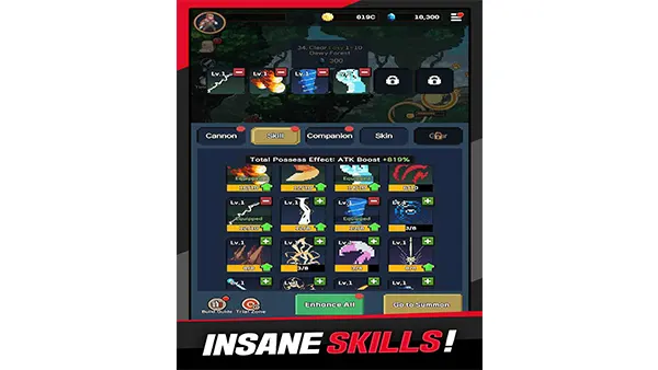 Banecraft : Idle RPG APK Screenshot