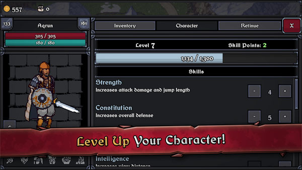 Blades of Deceron Mod APK (Increase Player Health, Stats) Screenshot