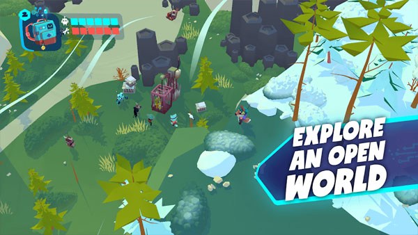Botworld Adventure Mod APK (Free Shopping) Screenshot