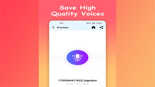 Call Voice Changer Mod APK Screenshot